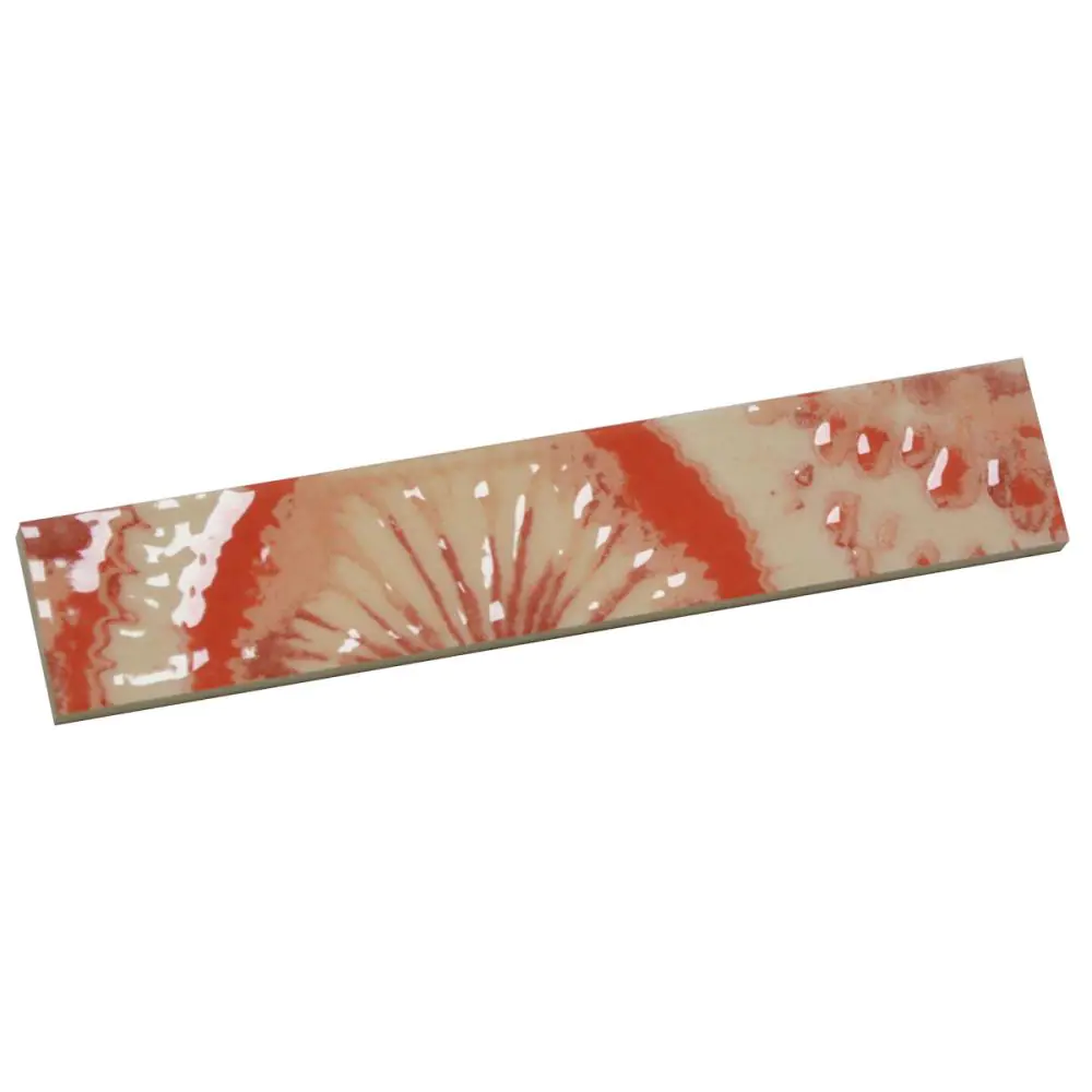 Bordüre Agrob Buchtal Nr.88 230702 Duit Twist rot creme 4,5x25 cm Bordüre Agrob Buchtal Nr.88 230702 Duit Twist rot creme 4,5x25 cm