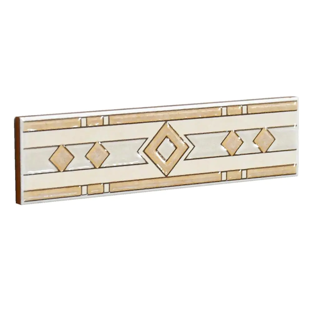 Bordüre HPH Placke Nr.613 Rubi-B beige creme weiß 5x20 cm