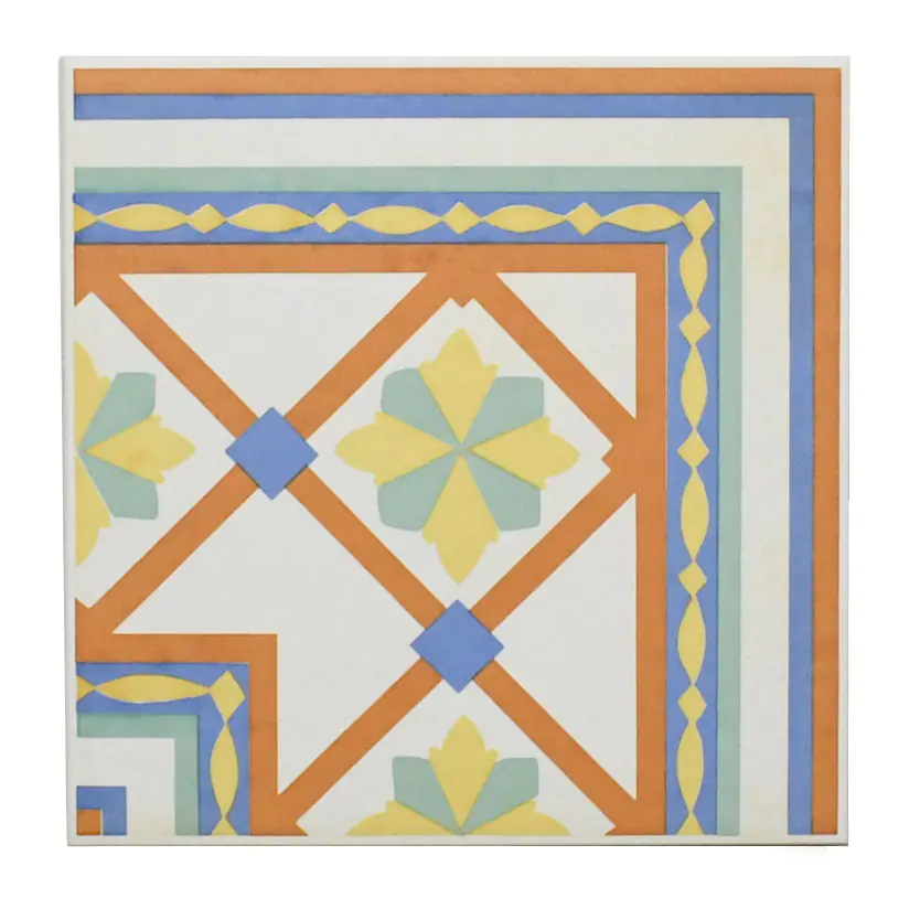 Bodenfliese Villeroy & Boch E3371 3152 FE7E Century Floral mehrfarbig 22x22 cm I.Sorte Bodenfliese Villeroy & Boch E3371 3152 FE7E Century Floral mehrfarbig 22x22 cm I.Sorte