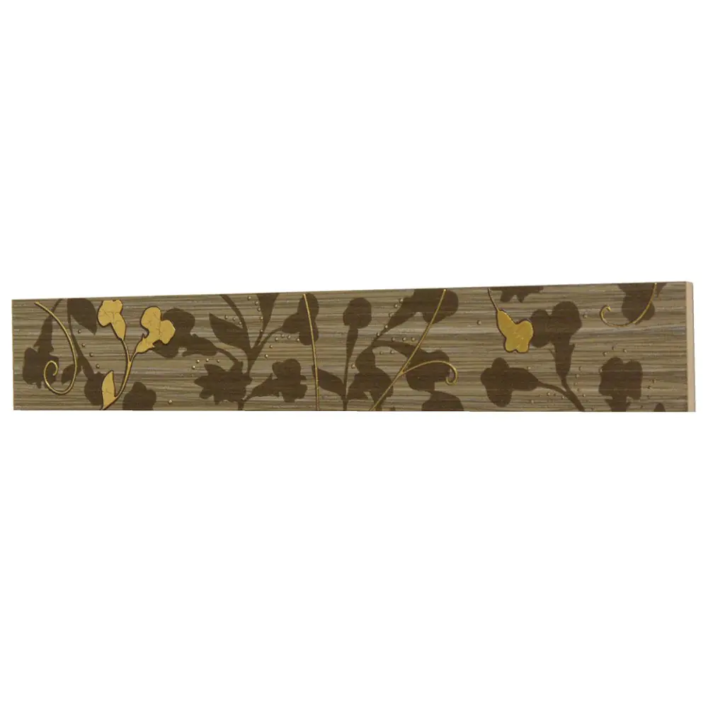 Bordüre Villeroy & Boch E1190 K048101 Saturne Listec beige braun gold 6x40 cm Bordüre Villeroy & Boch E1190 K048101 Saturne Listec beige braun gold 6x40 cm
