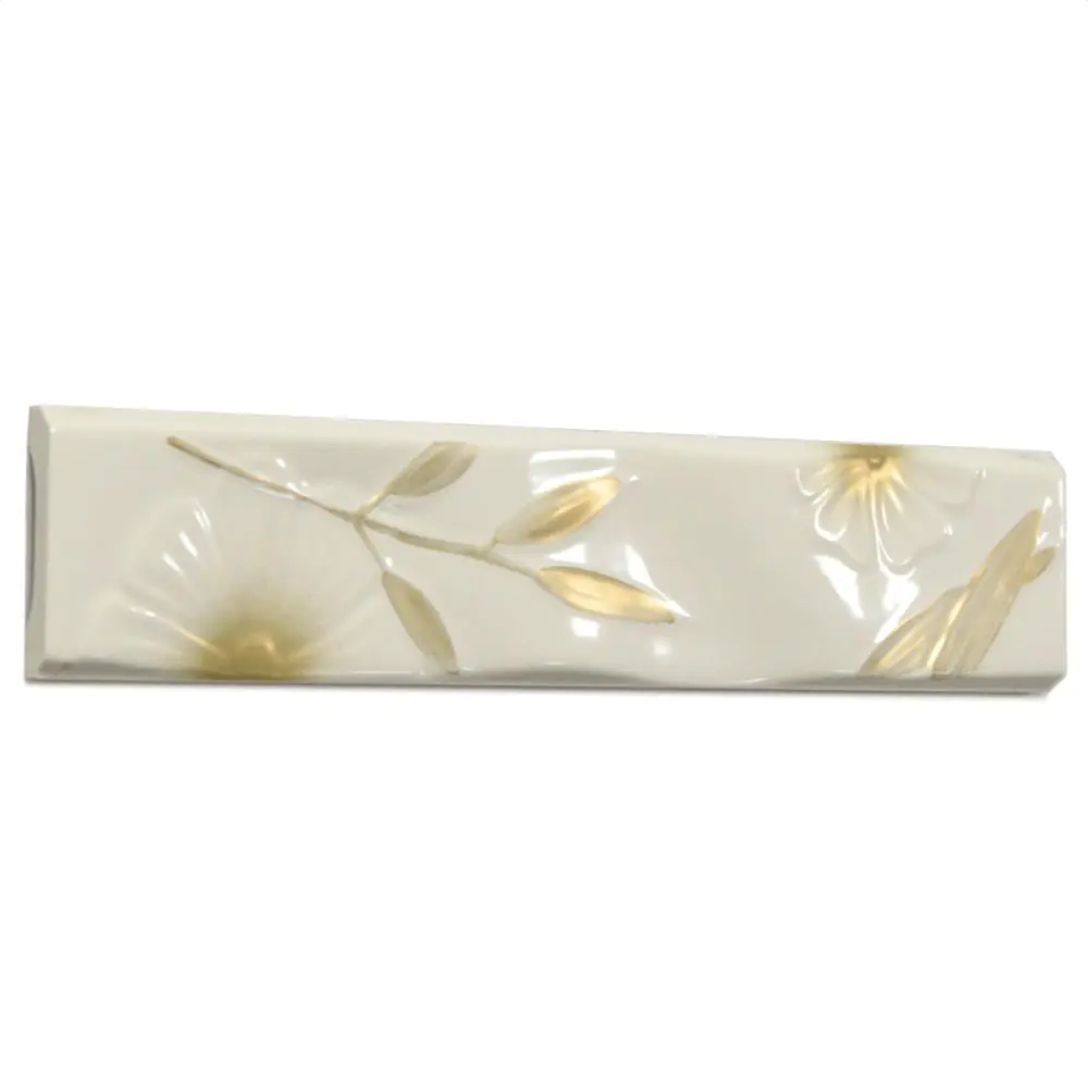 Bordüre Villeroy & Boch 1732 FL26 White Classic weiß beige 5,5x25 cm I.Sorte Bordüre Villeroy & Boch 1732 FL26 White Classic weiß beige 5,5x25 cm I.Sorte