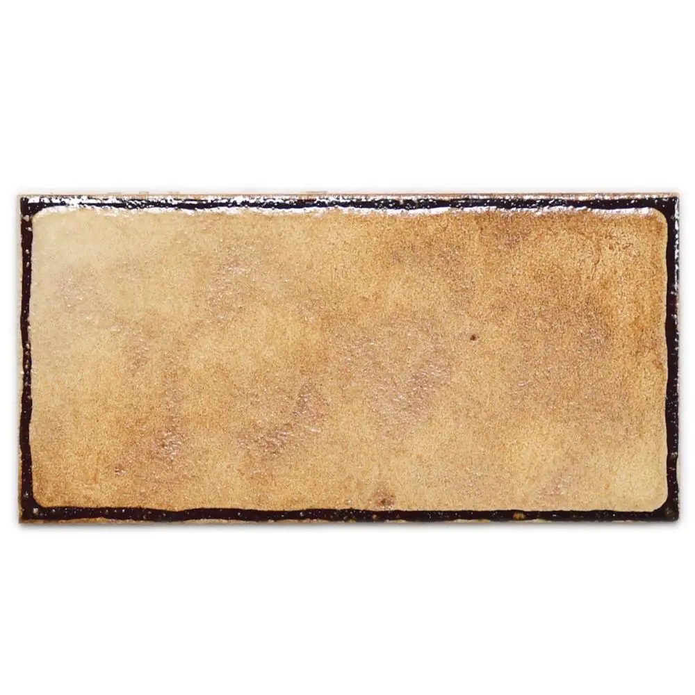Wandfliese Cisa Ceramiche E4757 43551 beige braun 10x20 cm I.Sorte