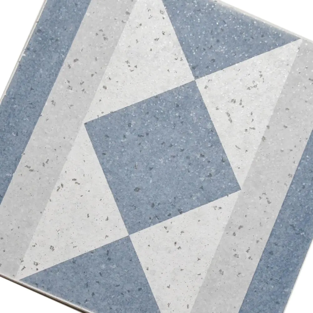 Bodenfliese Dekor Korzilius E5005 Kora Select blau grau 31x31 cm I.Sorte
