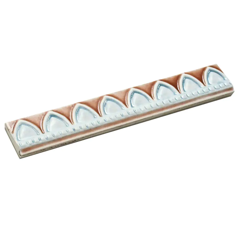 Bordüre Villeroy & Boch Nr.808 1467 LA48 Camargue blau bordeaux 3x20 cm I.Sorte