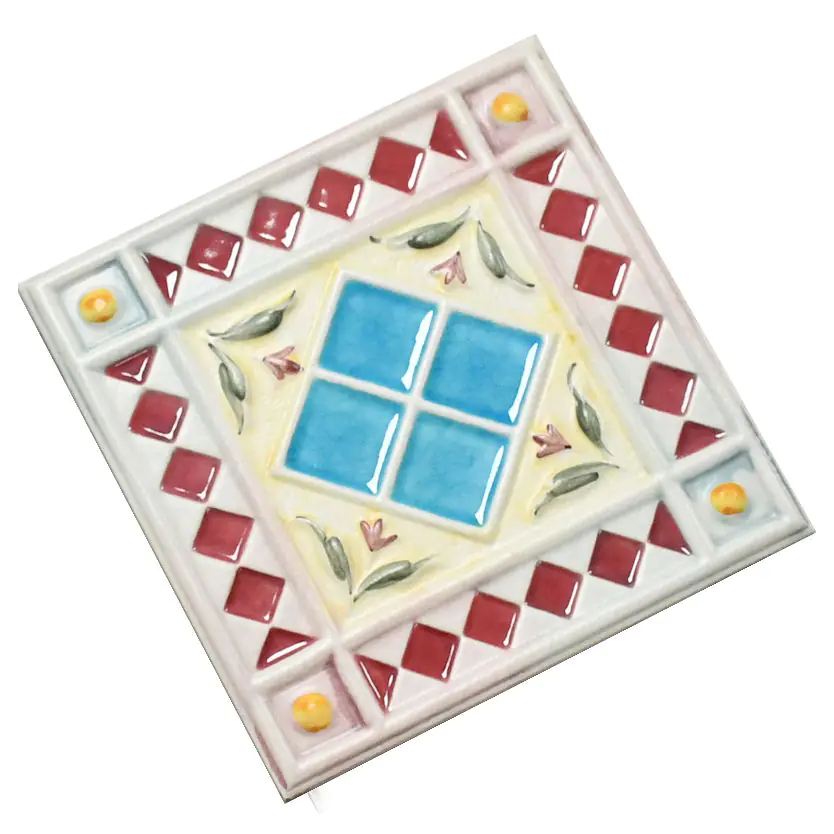 Wandfliese Dekor Villeroy & Boch E3389 1114 LA47 Camargue mehrfarbig 20x20 cm I.Sorte