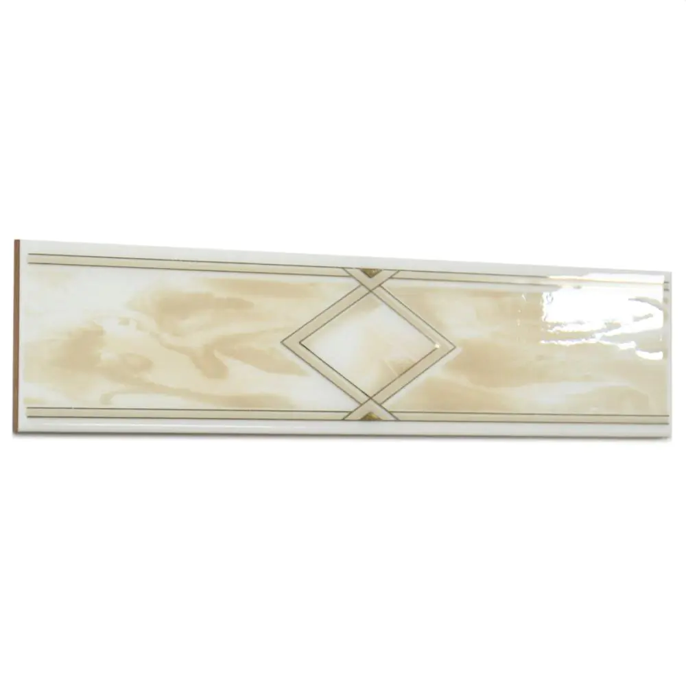 Bordüre Omega Nr.172 DN4 Danubio 4 beige creme gold 8x33,5 cm I.Sorte Bordüre Omega Nr.172 DN4 Danubio 4 beige creme gold 8x33,5 cm I.Sorte