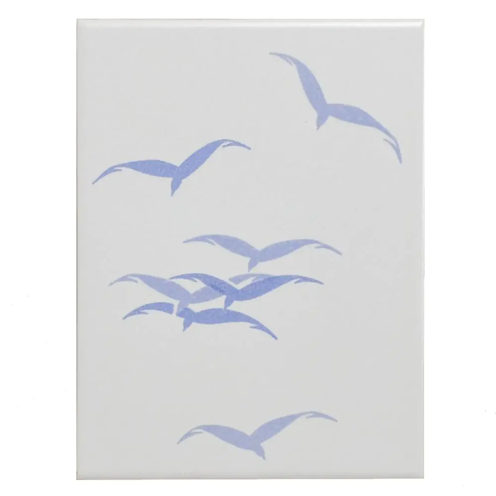 Wandfliese Dekor Sphinx E3108 5481 grau blau 15x20 cm I.Sorte