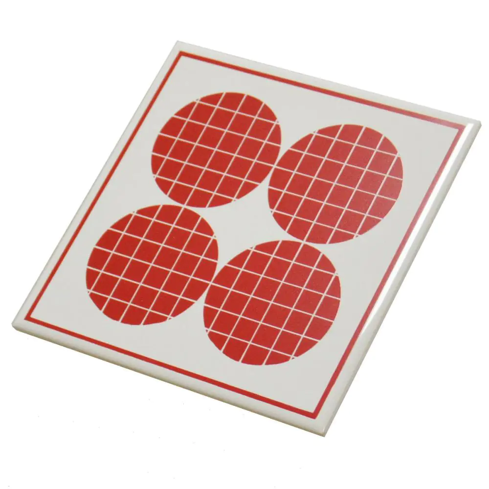 Wandfliese Dekor Villeroy & Boch E2532 EK2 45 Memory rot weiß 15x15 cm I.Sorte Wandfliese Dekor Villeroy & Boch E2532 EK2 45 Memory rot weiß 15x15 cm I.Sorte