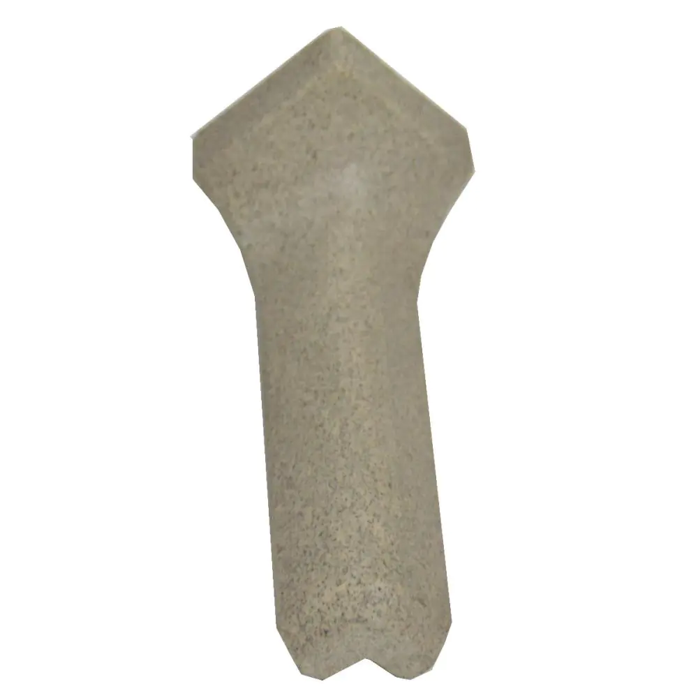 Hohlkehlsockel Aussenecke Ostara E2393 grau 3,5x11 cm
