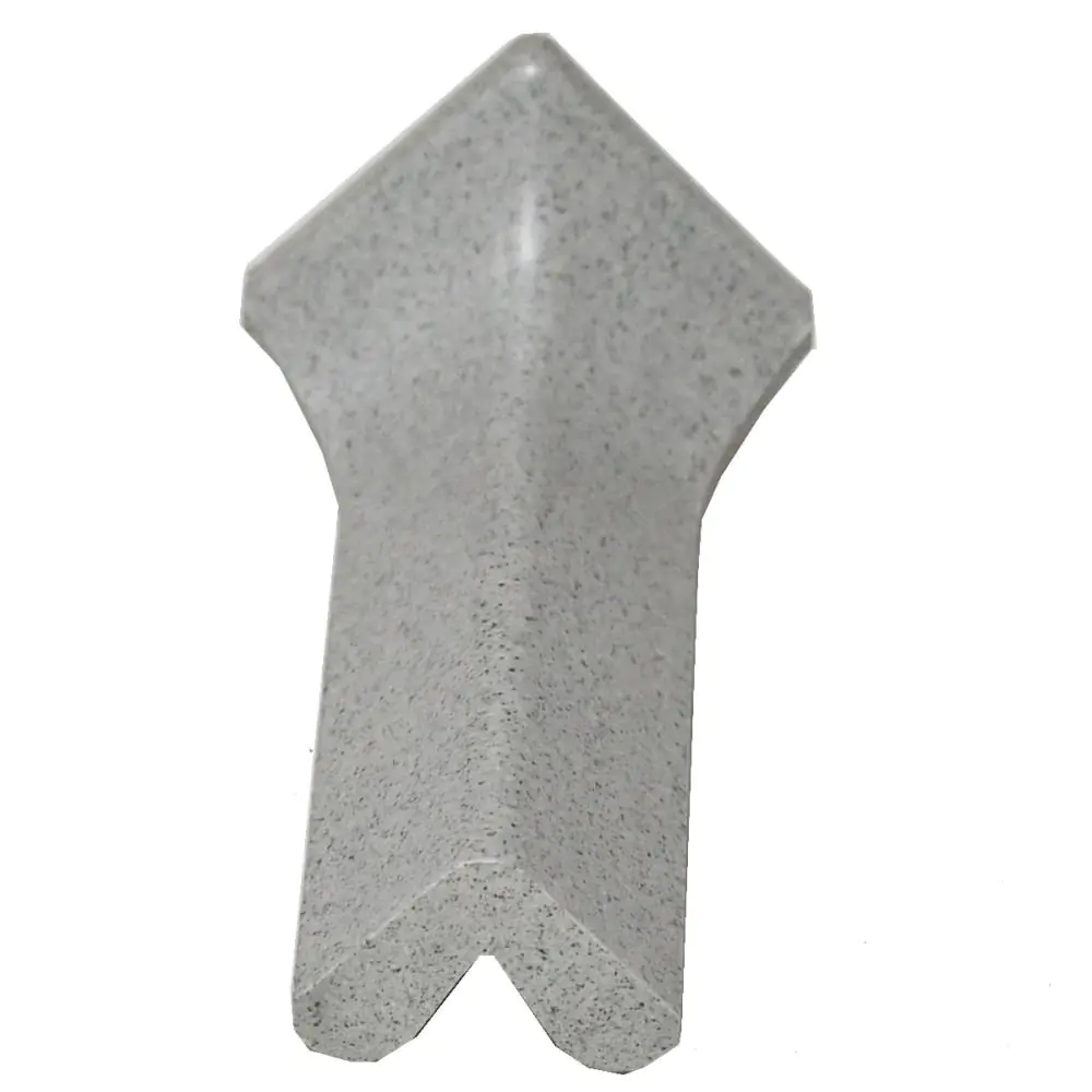 Hohlkehlsockel Aussenecke Ostara E3081 437110 grau 2,5x11 cm