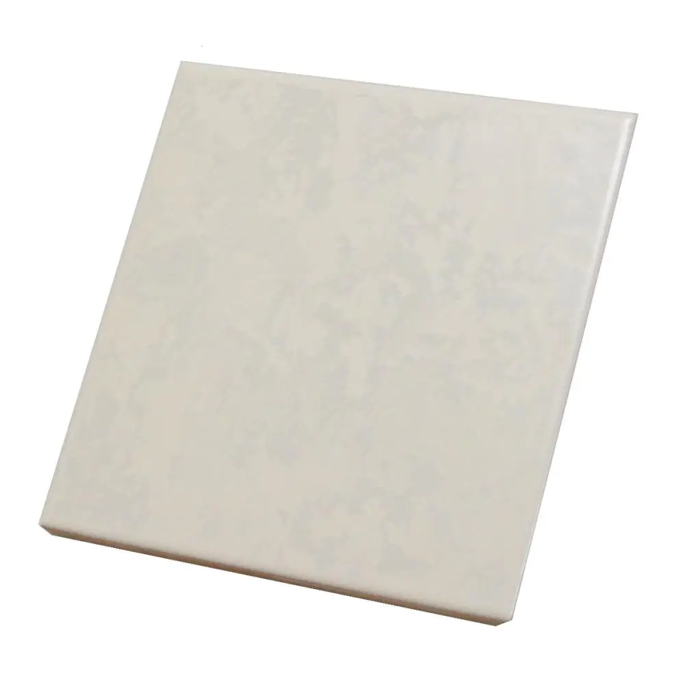 Wandfliese E2123 weiß silber 15x15 cm Wandfliese E2123 weiß silber 15x15 cm