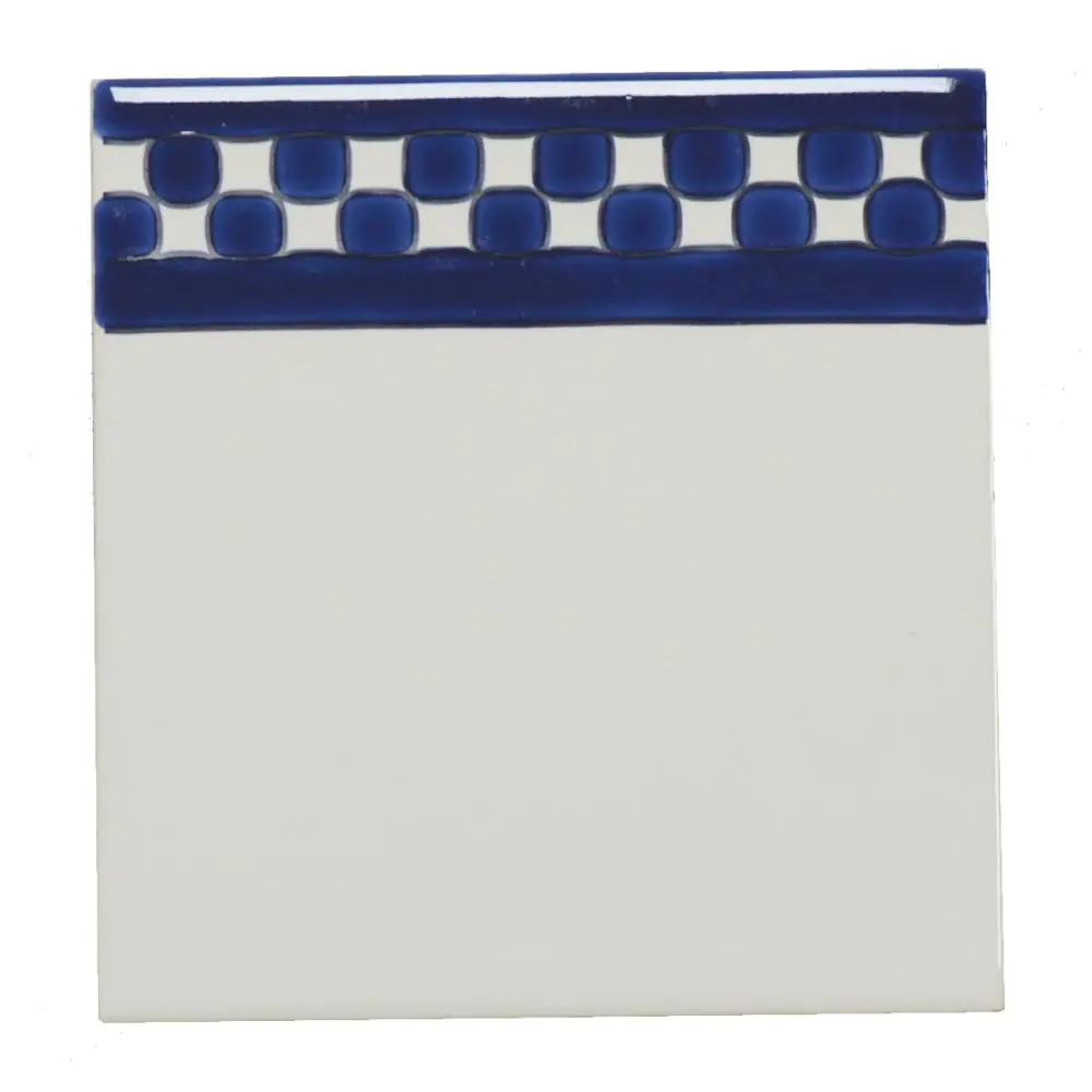 Wandfliese Villeroy & Boch E678 1121 BF70 Bleue blau weiß 15x15 cm