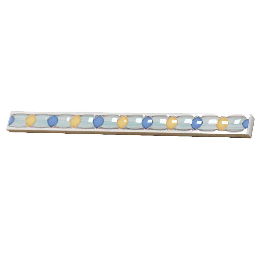 Bordüre Villeroy & Boch Nr.759 1398 JL19 Sun mehrfarbig 2x25 cm I.Sorte