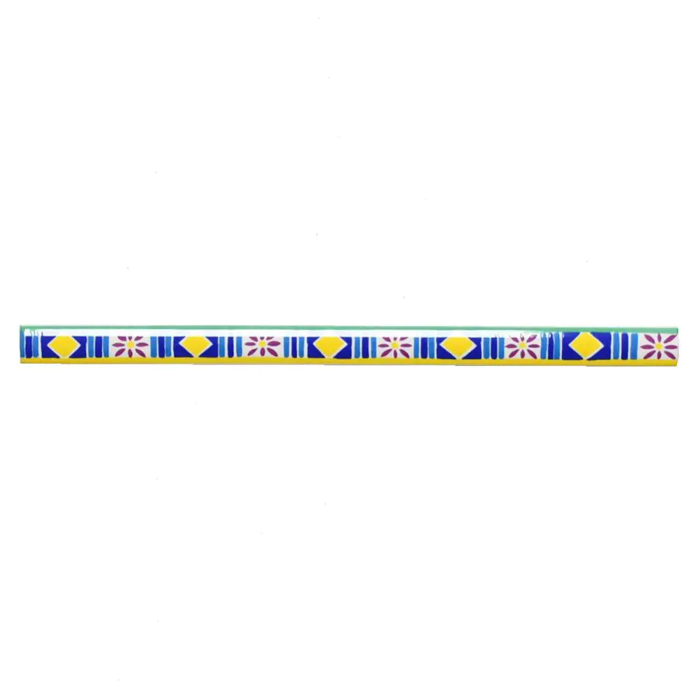 Bordüre Villeroy & Boch Nr.693 1397 CD43 Kenzo-Azur mehrfarbig 1,5x25 cm I.Sorte
