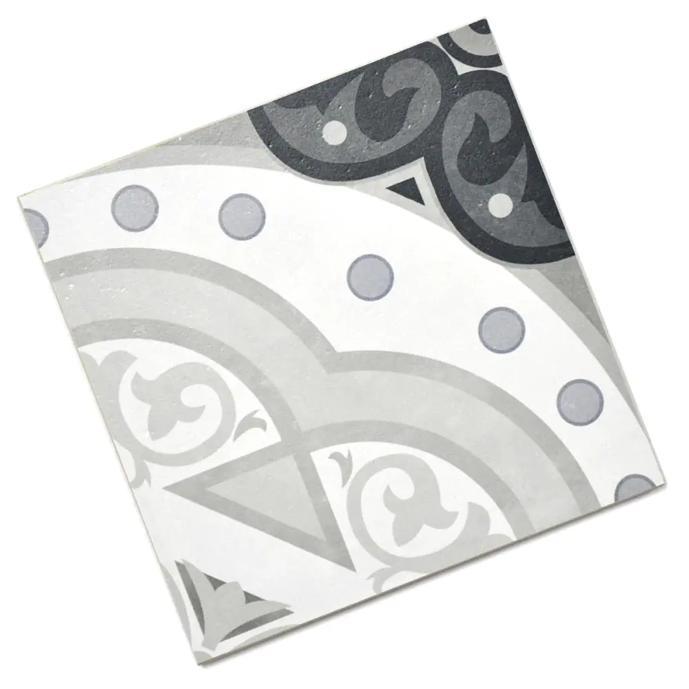 Bodenfliese Dekor Villeroy & Boch 2634 CF9H Century Unlimited grey grau 20x20 cm I.Sorte