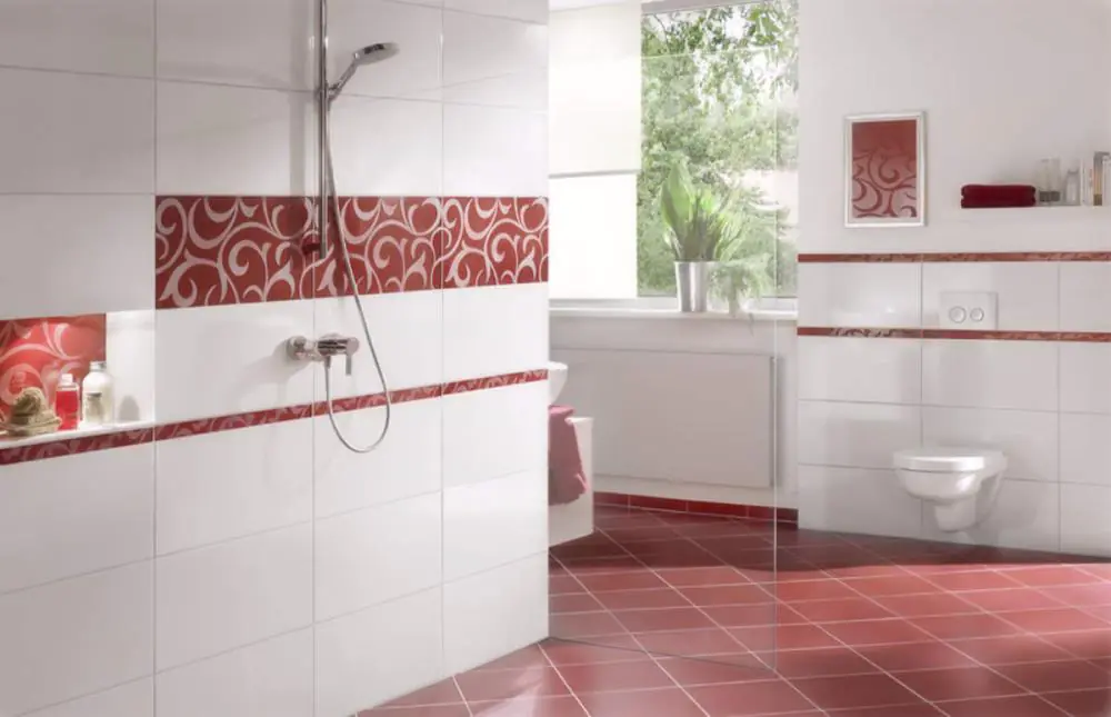 Bordüre Kerateam GLS9071 Coco brombeer rot 4x60 cm I.Sorte Bordüre Kerateam GLS9071 Coco brombeer rot 4x60 cm I.Sorte