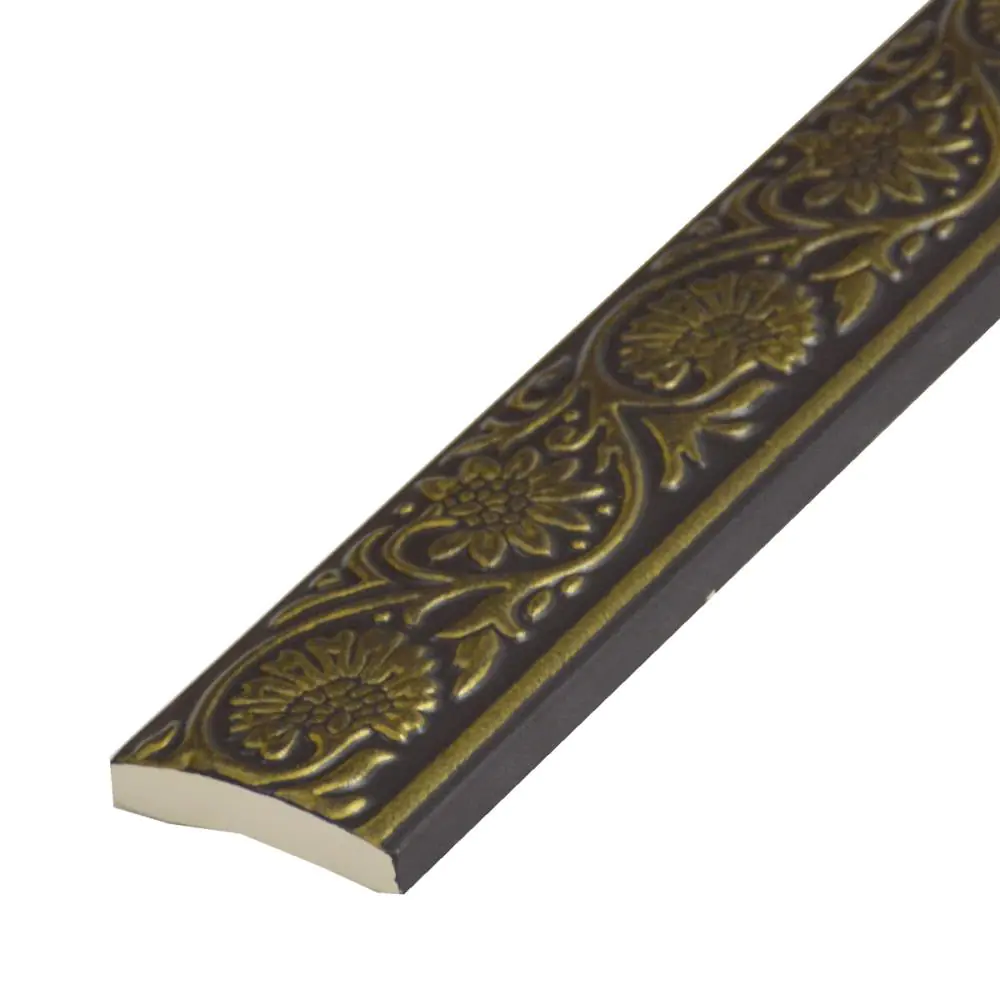 Bordüre Villeroy & Boch 1541 ET34 La Diva tulipe noire 5x30 cm I.Sorte Bordüre Villeroy & Boch 1541 ET34 La Diva tulipe noire 5x30 cm I.Sorte