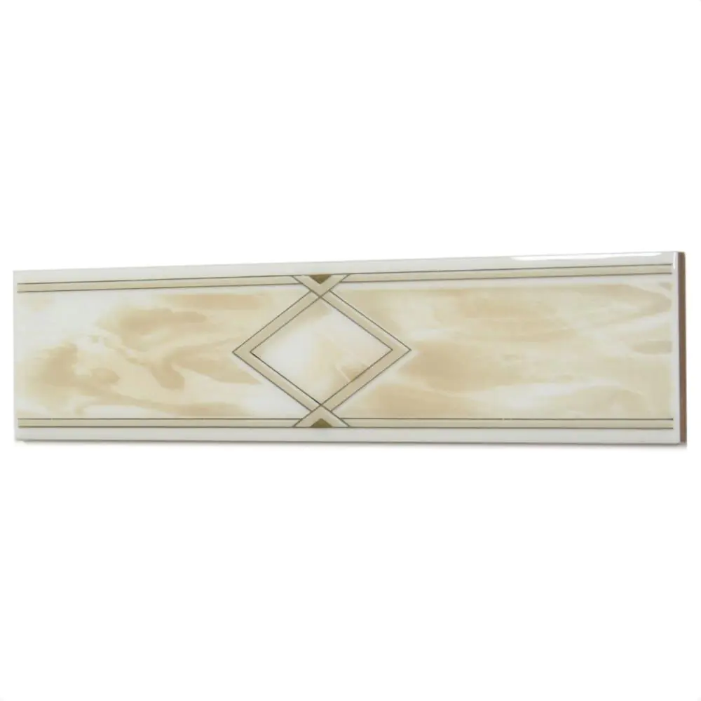 Bordüre Omega Nr.172 DN4 Danubio 4 beige creme gold 8x33,5 cm I.Sorte Bordüre Omega Nr.172 DN4 Danubio 4 beige creme gold 8x33,5 cm I.Sorte