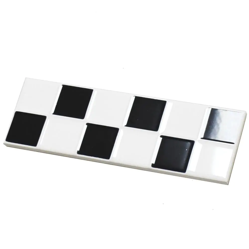 Bordüre Villeroy & Boch Nr.598 1475 CS90 Creative System schwarz weiß 6,5x20 cm Bordüre Villeroy & Boch Nr.598 1475 CS90 Creative System schwarz weiß 6,5x20 cm